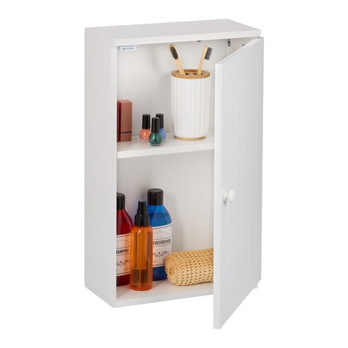 Scaffale muro mobiletto bagno - muro,