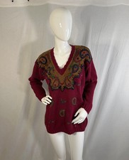 Maglione vintage Cowichan anni