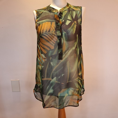 Camicetta top chiffon di - in,
