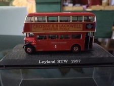 Mitico Modellino vintage Autobus London Trasport Crosse & Blackwell Branston