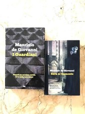 MAURIZIO DE GIOVANNI, lotto di n.2 libri- COME NUOVI!