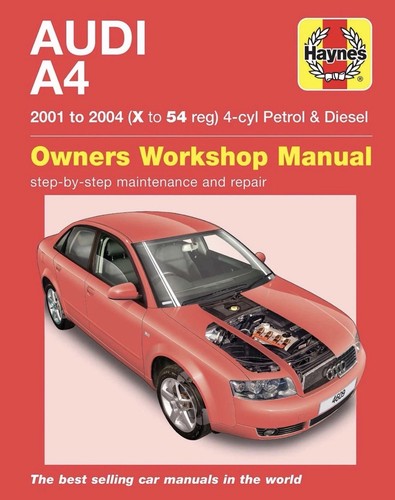 Haynes audi benzina e - audi, a4
