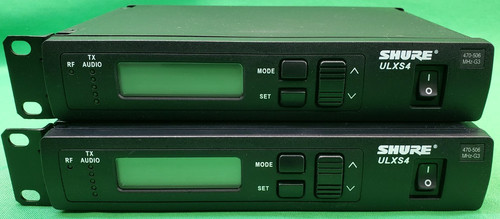 Lot shure ulxs4 470 - of, 2*