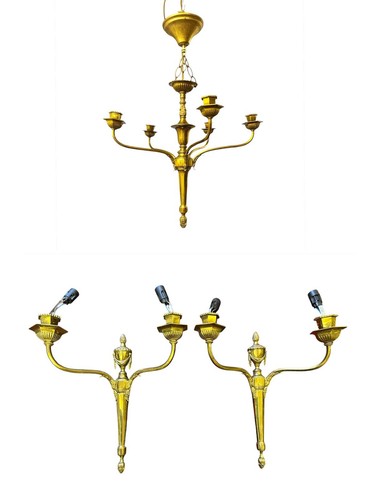 Lampadario applique francese - lampadario, e