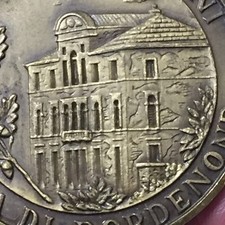 MEDAGLIA MM 52,4 VILLA MOROSINI PRATA DI PORDENONE 1985 MARCIA DELLE ROSE