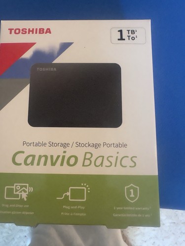 Toshiba canvio basics - toshiba,