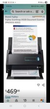 Fujitsu ScanSnap iX500 scanner