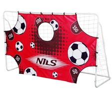 Porta da calcio con rete da