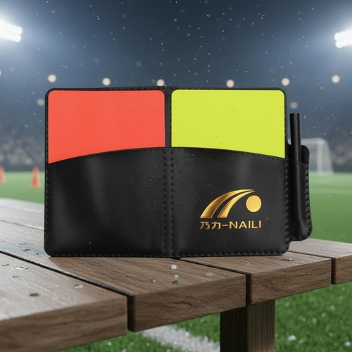 Taccuino arbitro pelle set - pelle,