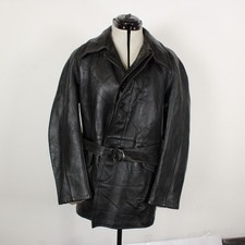 Cappotto auto pelle vintage