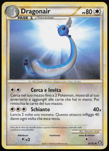 Pokemon tcg dragonair - pokemon, 32/102