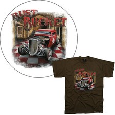 Hot Rod Auto T-Shirt Vintage
