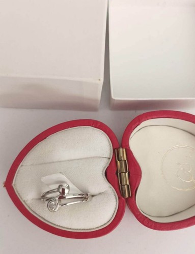 Anello solitario argento 925 - anello,