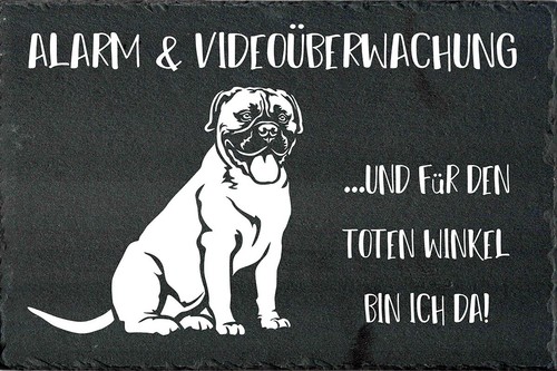 Bullmastiff cartello - cartello, di