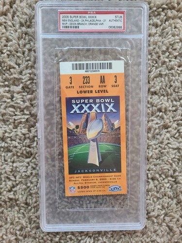 Biglietto super bowl - bowl, xxxix