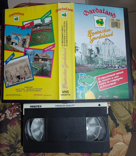 Vhs fantastico gardaland - vhs,