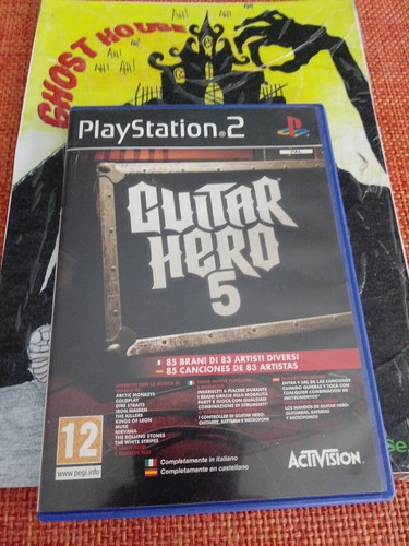 Guitar hero ps2 playstation - guitar,