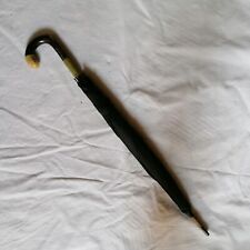 Ombrello antico da sole in  seta manico osso 