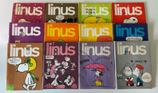 Linus, Annata completa 1/12 anno 1972  Schulz, Johnny Hart, Crepax, Hugo Pratt