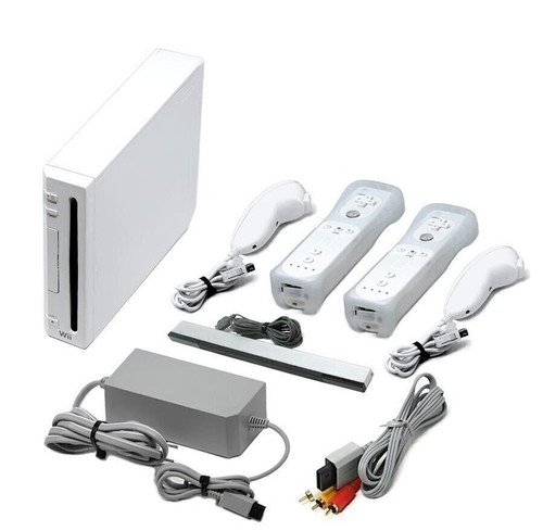 Console nintendo wii bianca - console,