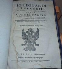 Io Leonardi Rodoeri