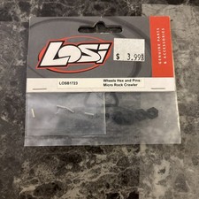 (B1) Losi Micro Rock Crawler Ruote esagonali e perni LOSB1723