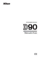 Per Nikon D90 Manuale Istruzioni Italiano Cartaceo Stampato 15x20cm
