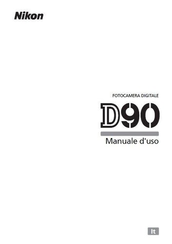 Per nikon d90 manuale - nikon,