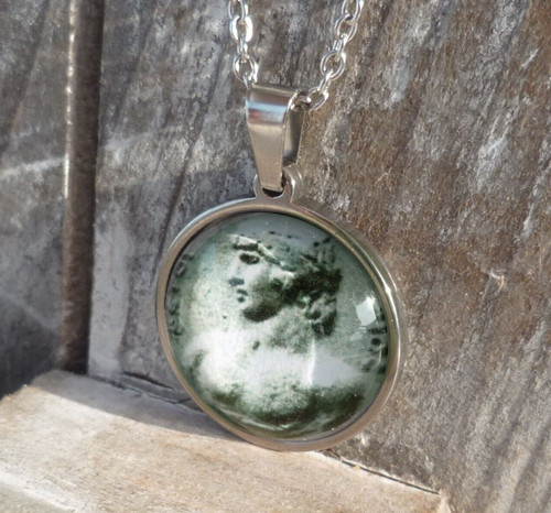 Collana acciaio ciondolo - acciaio,,