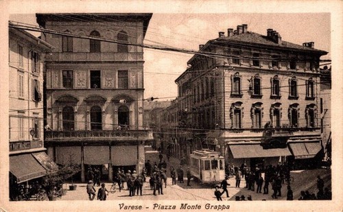 Varese piazza monte grappa - piazza,