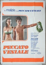 MANIFESTO, PECCATO VENIALE, SAMPERI, ANTONELLI, MOMO, BANFI, BRIGNONE, COMMEDIA