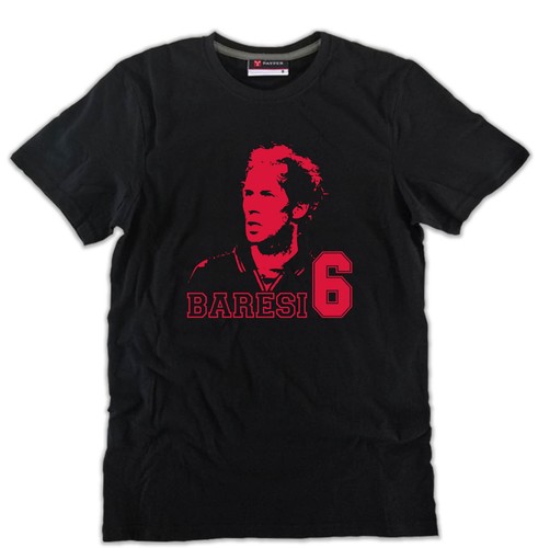 Shirt nera baresi capitano - t-shirt, 6