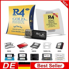 Scheda SDHC R4i versione 2025 R4 Gold Pro per DS/3DS/2DS Revolution cartuccia USB**
