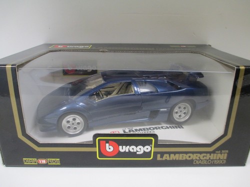 Lamborghini diablo bleu - lamborghini,