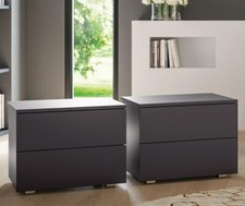COPPIA COMODINI A 2 CASSETTI