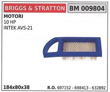 Filtro aria BRIGGS&STRATTON TRATTORINO rasaerba tagliaerba 10 HP - 13 HP - 15 HP
