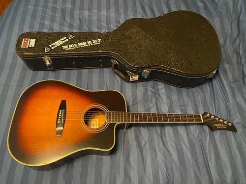 Chitarra elettrica acustica - chitarra, elettrica/acustica