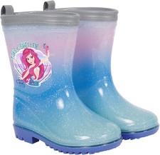 Stivaletti Bambina Pioggia - Stivali Impermeabili Da Bimba - Galosce Suola Antis