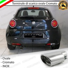 Terminale scarico cromato - terminale,