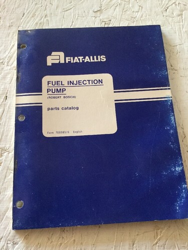 Manuale catalogo ricambi pompa - manuale,