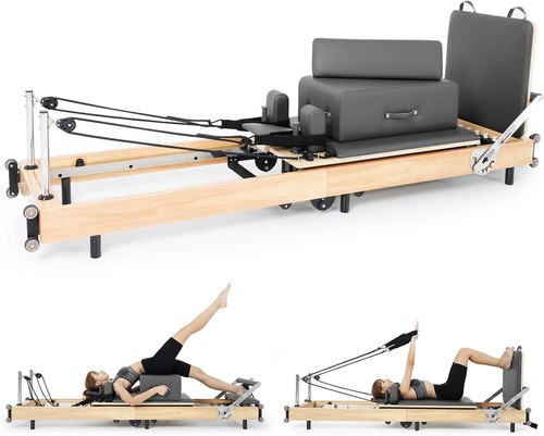 Foldable pilates reformer - h&zt,