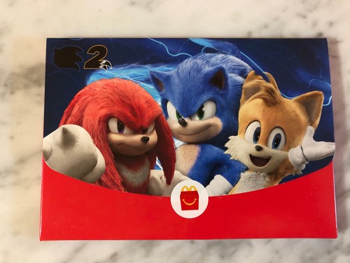 Happy meal mcdonald sonic2 - meal,