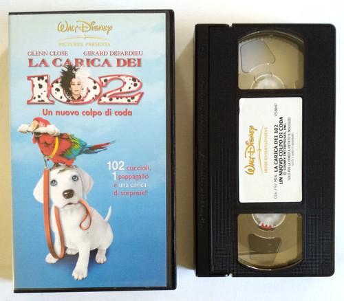 Vhs carica dei 102 film - vhs,