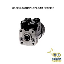 IDROGUIDA OSPC LS A 4 FORI 1/2" PER TRATTORE MULETTI TIPO DANFOSS LOAD SENSING