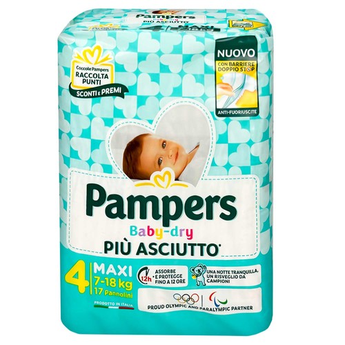Pannolini baby dry - pampers, 5