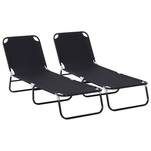 Outsunny set lettino - set,
