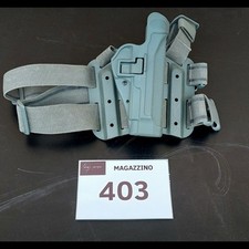 Fondina Cosciale Verde Originale Esercito Americano Surplus Militare Beretta