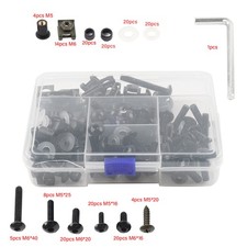 Black Screws Fairing Bolts Kit