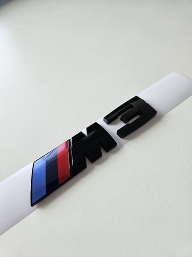 Bmw scritta emblema - m3,