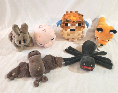 Minecraft plush lot - of, 6